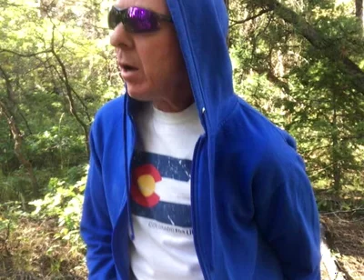 Adam Kaye Jacks off in the Mountains