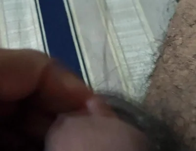Simple Man Trying to Hard Cock at Room