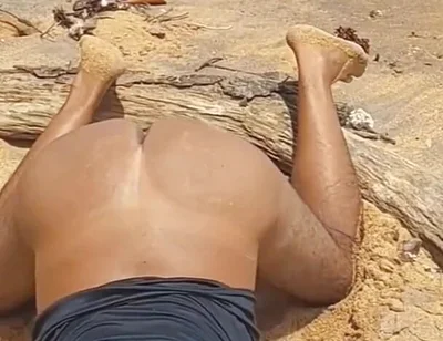 Ladysilva My Sexy Ass on the Beach