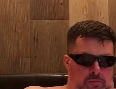 On the Bed Having a Wank