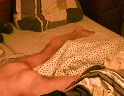 Naked Bed Hump Masturbation