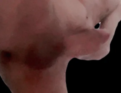 Masturbating Standing up