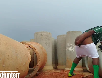 Coming Back From the Game All Sweaty I Got Excited and Had to Cum