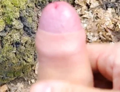 Outdoor Piss, Wank and Cum