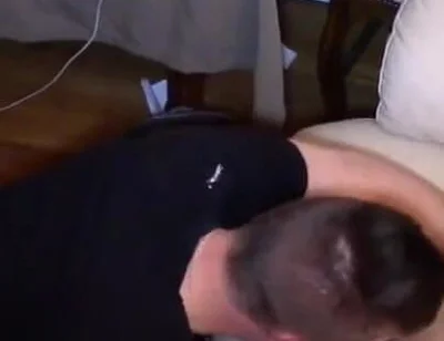 Threesome sex party with 3 twinks in the sofa