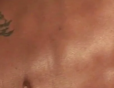 Straight Latino fucked raw by his friend in the beach