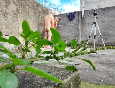 Camera in the Woods Films Two Straight Guys Fucking