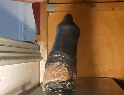 Dildo Diameters 10cm in Dilated Ass