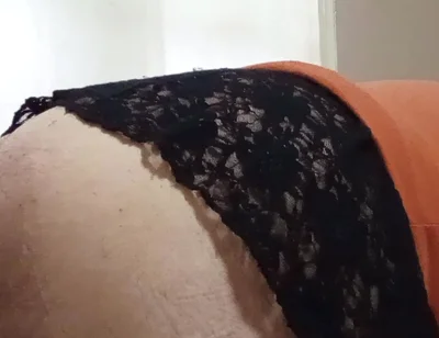 I Feel Very Hot and I Dress in My Very Sexy Black Skirt.