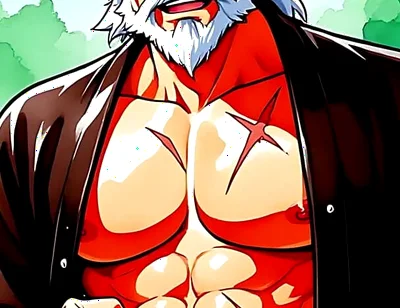 Anime and Manga Inspired Erotic Man Art Set