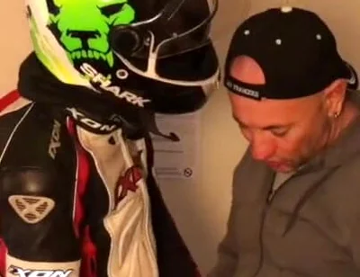 Humiliation at the hotel with fetish outfits biker