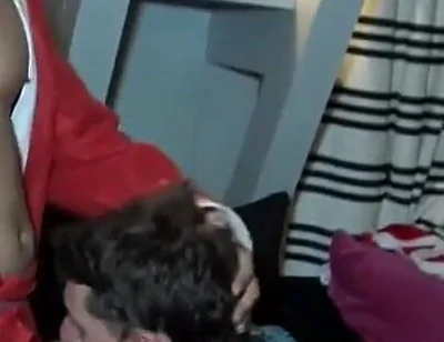 Straight boy fucked by Latino for Christmas surprise