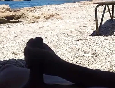 Masturbation on The Beach