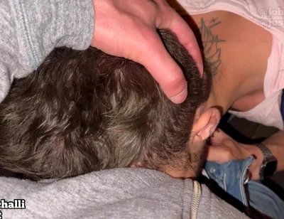 Sucking Cock on the Street