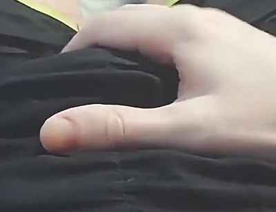 Jerking off in Shorts - Large Dried Stains of Cum All Over My Body