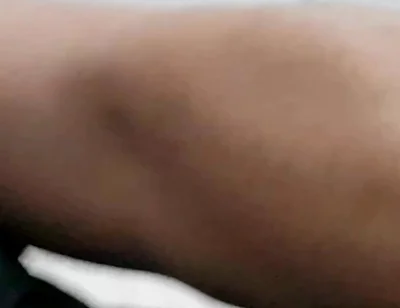 Dani in Black Pantyhose with Big Cum