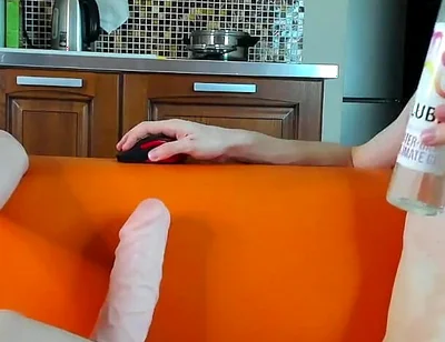 I Watered Alex's Cock with Lube but His Cock Is Very Sensitive!