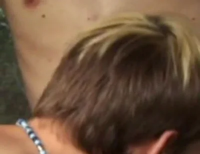 Two sexy twinks fucking raw in the car